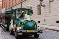 Little train on the streets of Prague